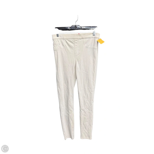 Jeans Skinny By Spanx In White, Size: 8