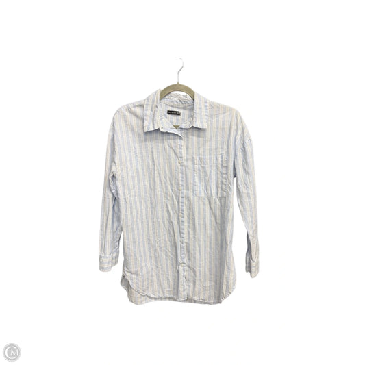 Top Long Sleeve By Cotton On In Striped Pattern, Size: Xs