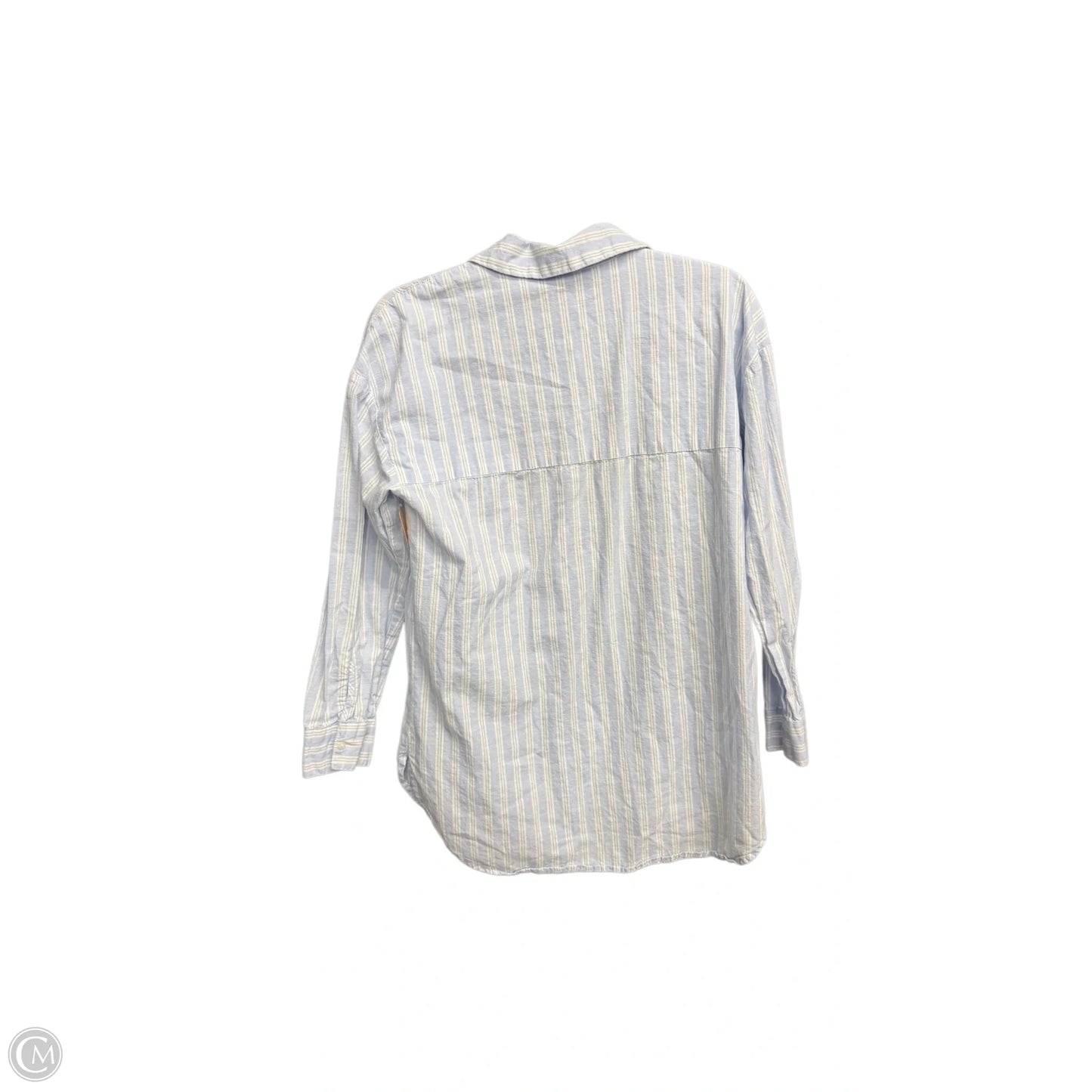 Top Long Sleeve By Cotton On In Striped Pattern, Size: Xs