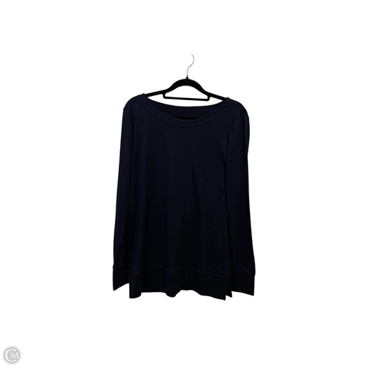 Top Long Sleeve By Loft In Navy, Size: S
