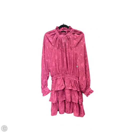 Dress Casual Short By Fate In Maroon, Size: M