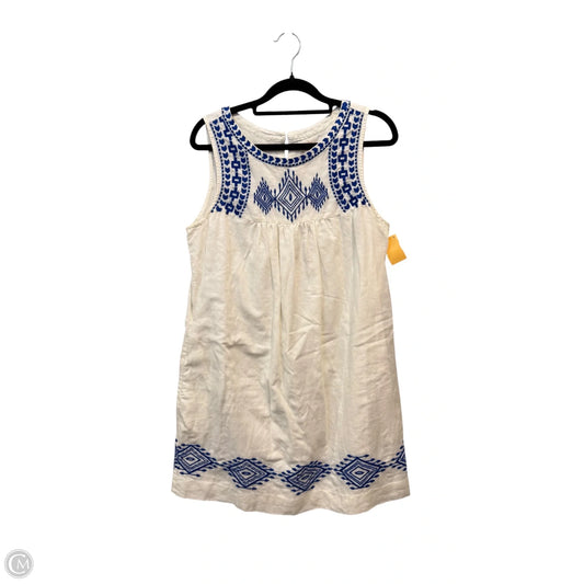 Dress Casual Short By J. Crew In Blue & White, Size: Xs