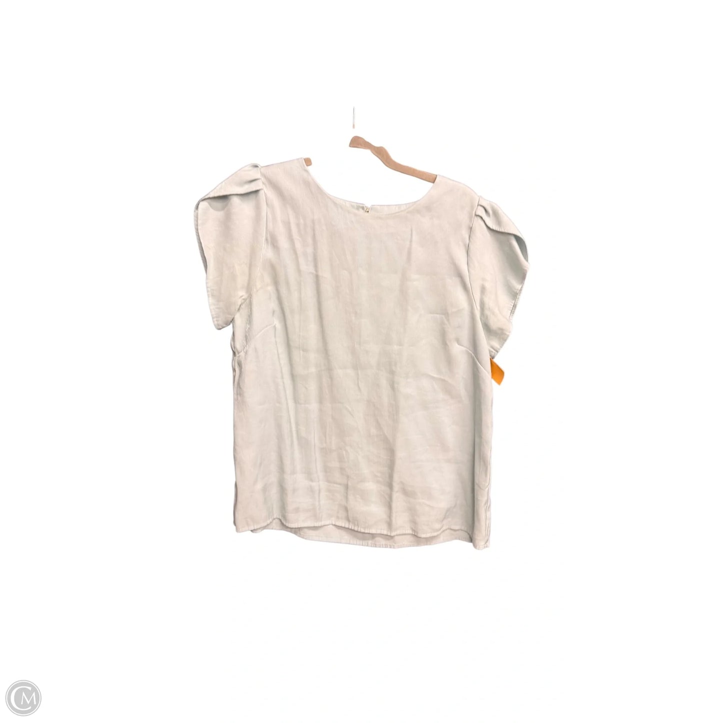 Top Short Sleeve By Molly Bracken In Blue, Size: L