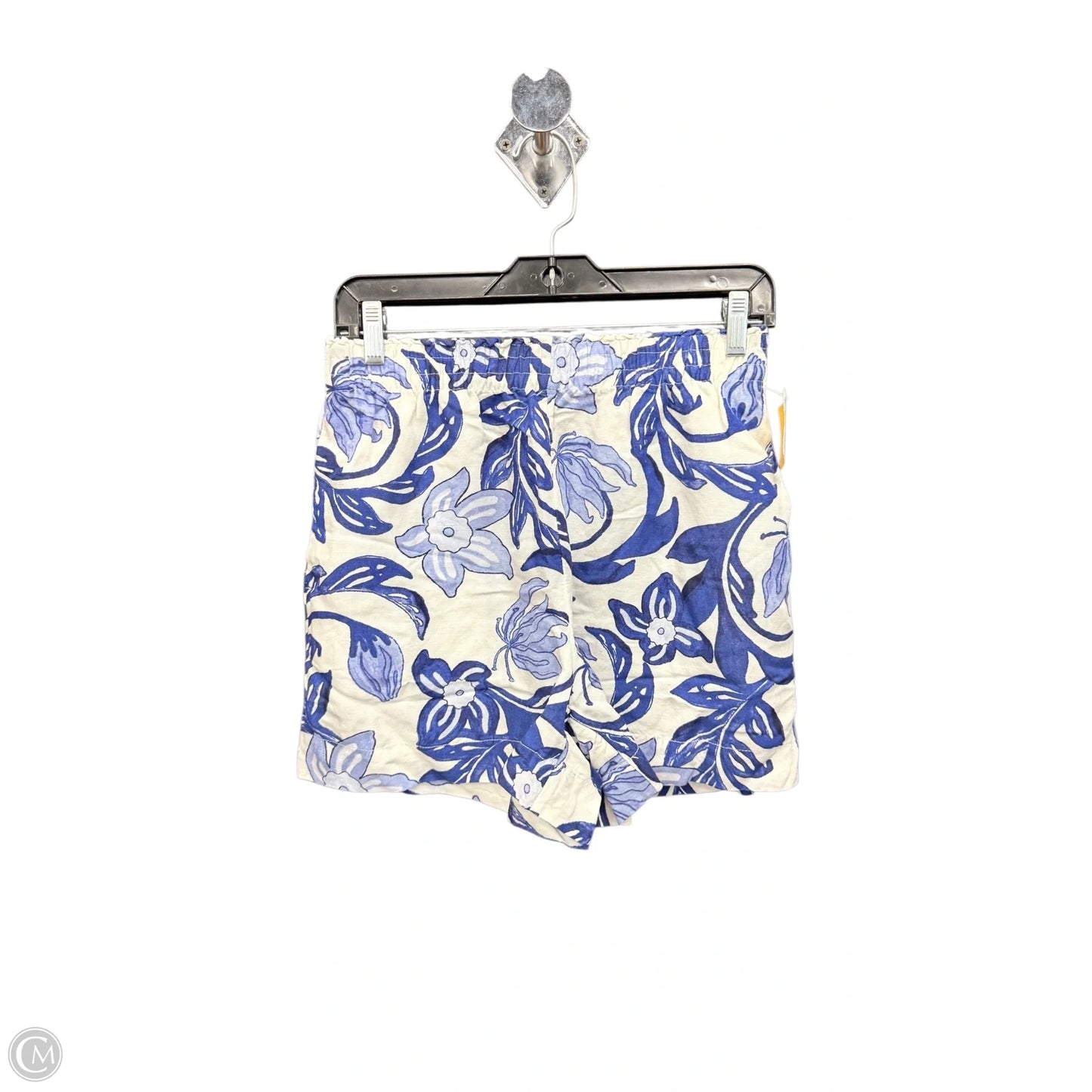 Shorts By H&m In Blue & White, Size: 4