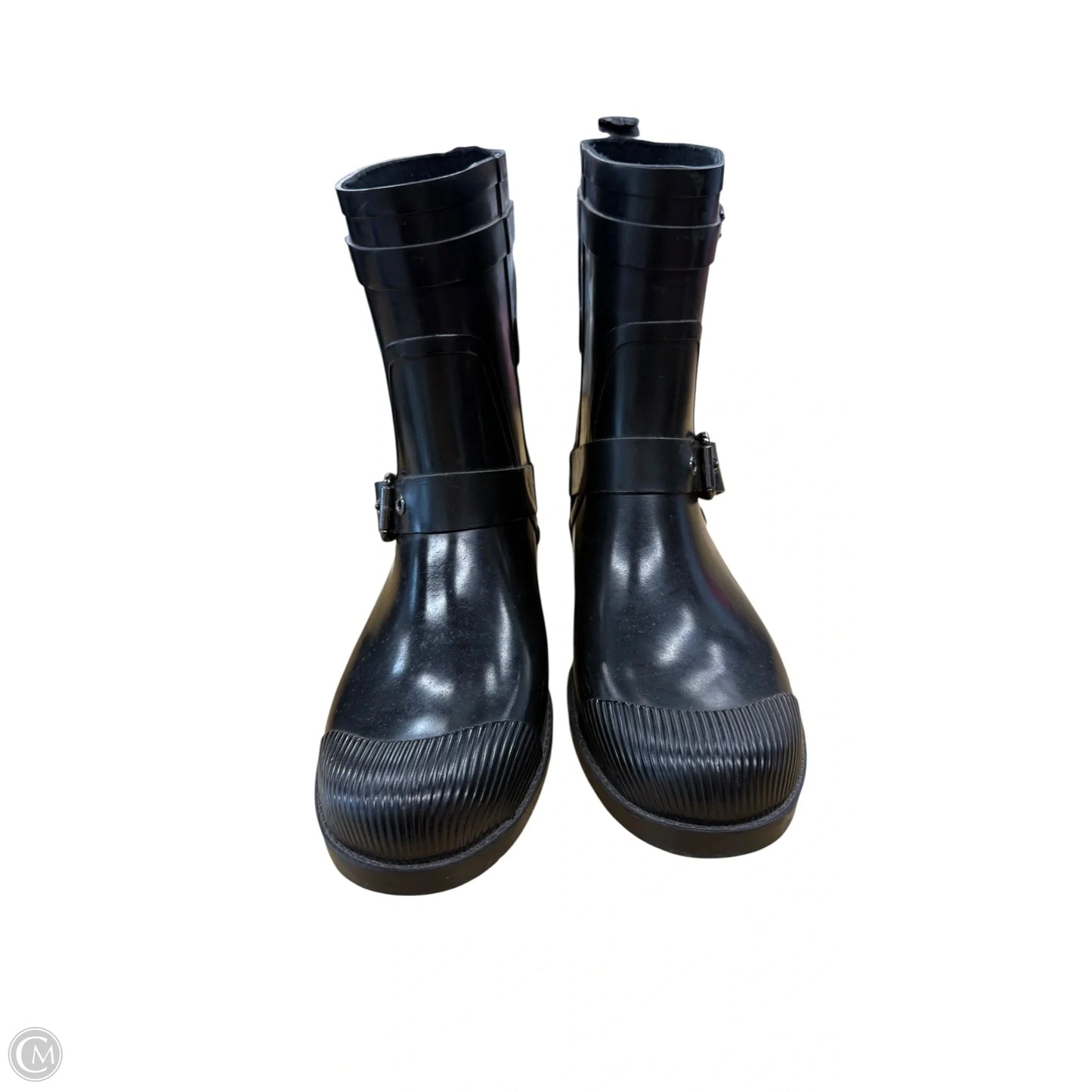 Boots Designer By Coach In Black, Size: 6