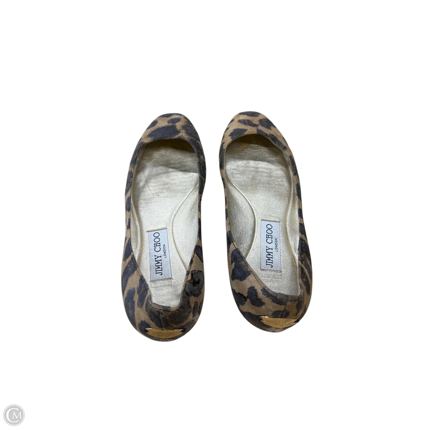 Shoes Luxury Designer By Jimmy Choo In Leopard Print, Size: 8