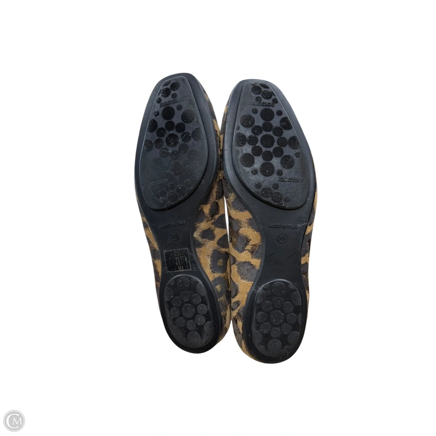 Shoes Luxury Designer By Jimmy Choo In Leopard Print, Size: 8