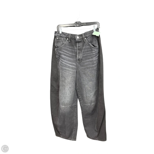 Jeans Wide Leg By Universal Standard In Black Denim, Size: 8