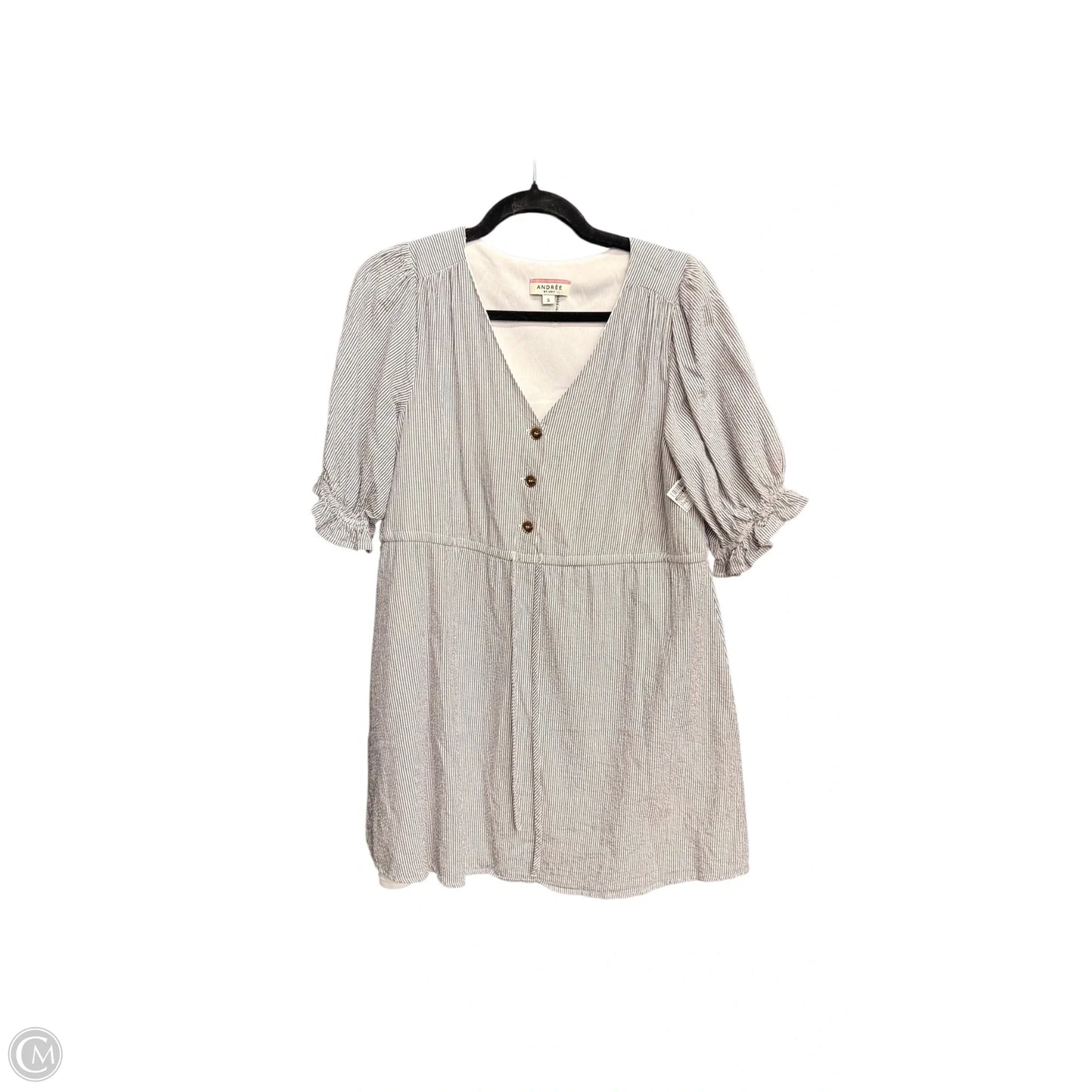 Dress Casual Short By Andree By Unit In Striped Pattern, Size: S