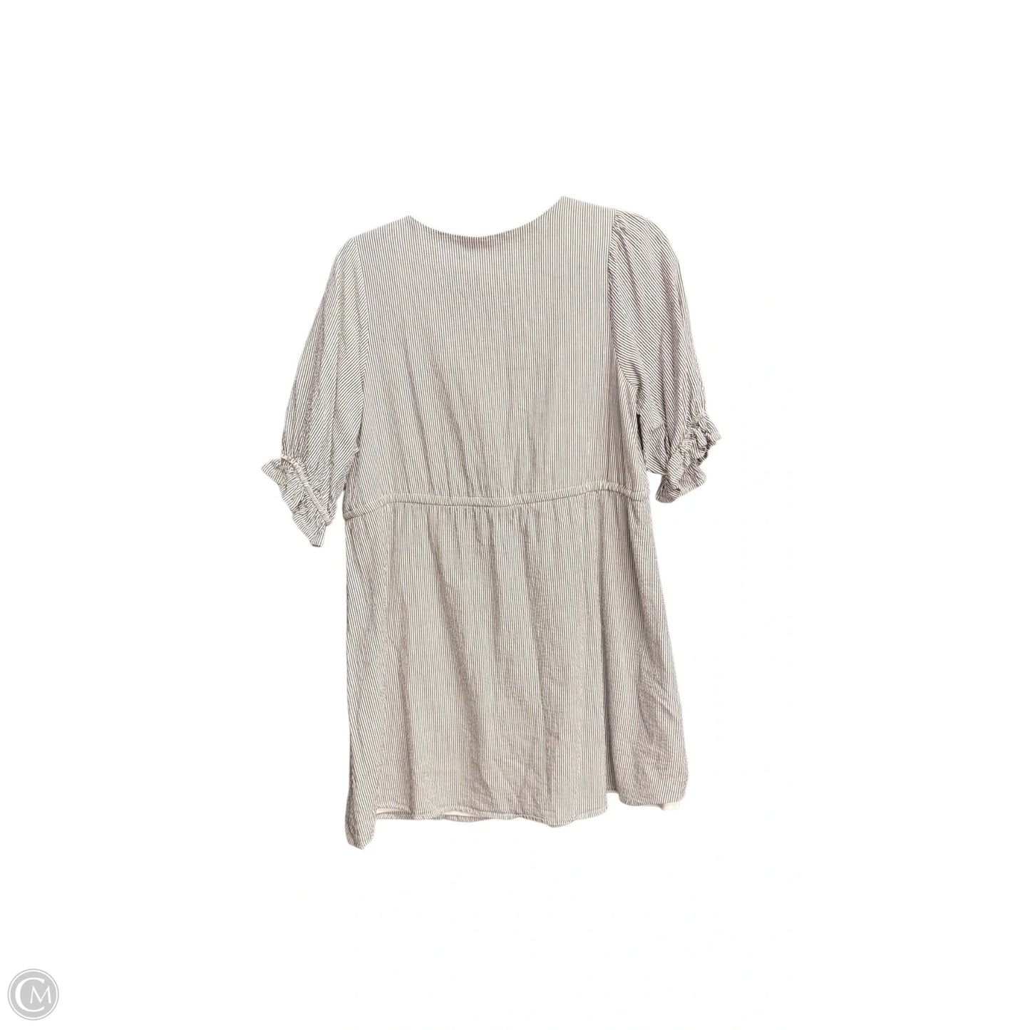 Dress Casual Short By Andree By Unit In Striped Pattern, Size: S