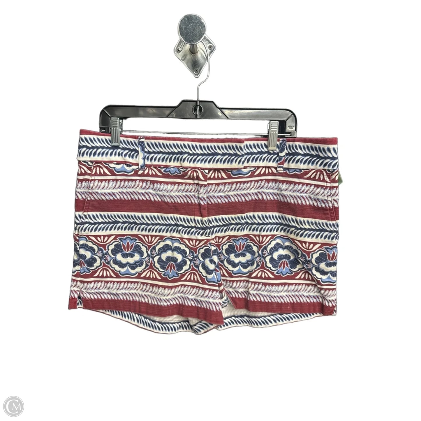 Shorts By Loft In Blue & Red & White, Size: 12