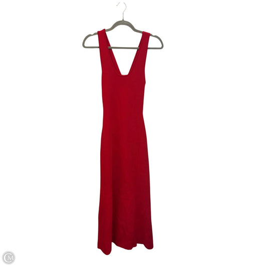 Dress Casual Maxi By Clothes Mentor In Red, Size: M