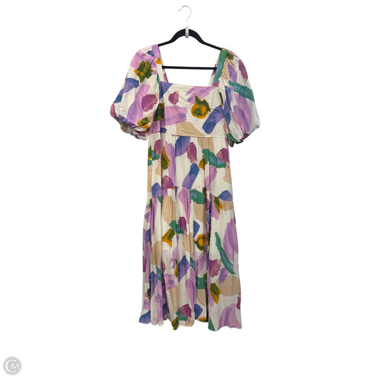 Dress Casual Maxi By Entro In Multi-colored, Size: M