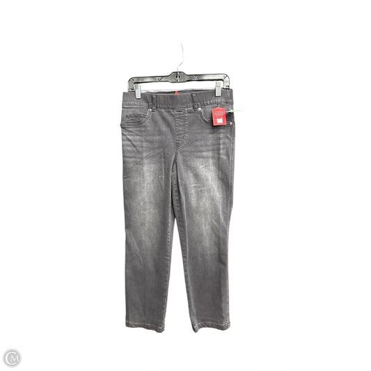 Pants Cropped By Spanx In Black Denim, Size: M