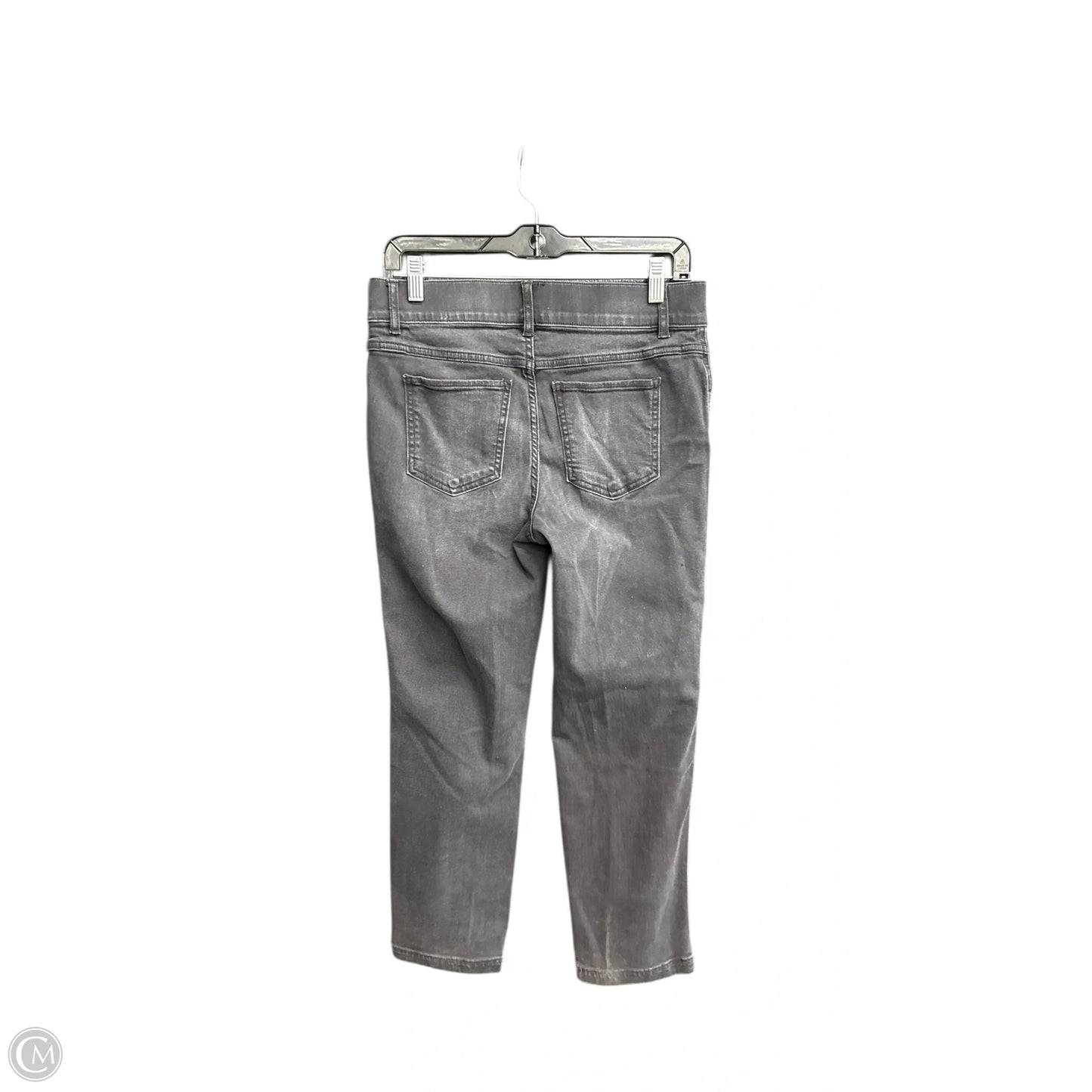 Pants Cropped By Spanx In Black Denim, Size: M