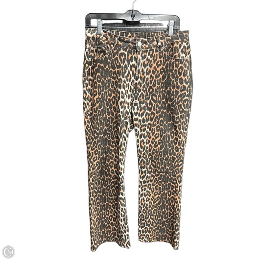 Jeans Boot Cut By Clothes Mentor In Leopard Print, Size: 8