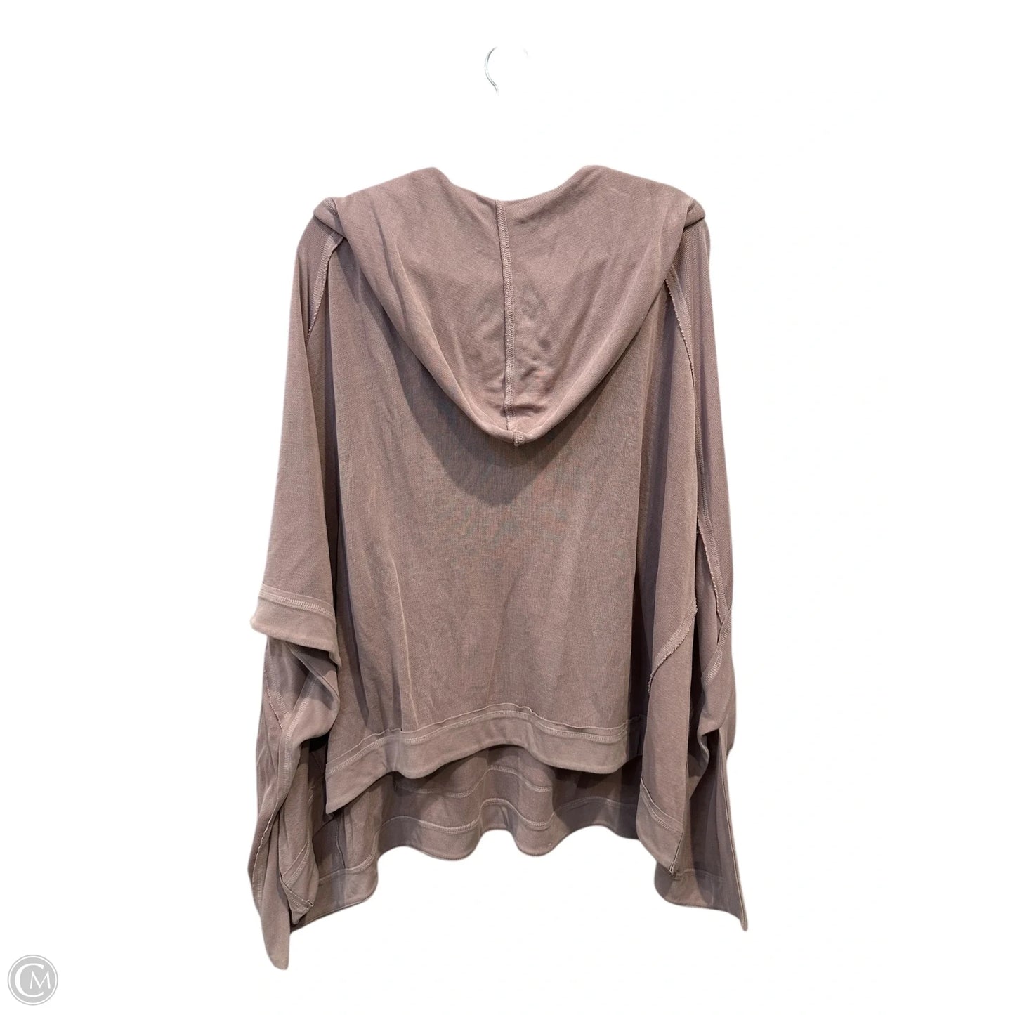 Sweatshirt Hoodie By Free People In Mauve, Size: Xs