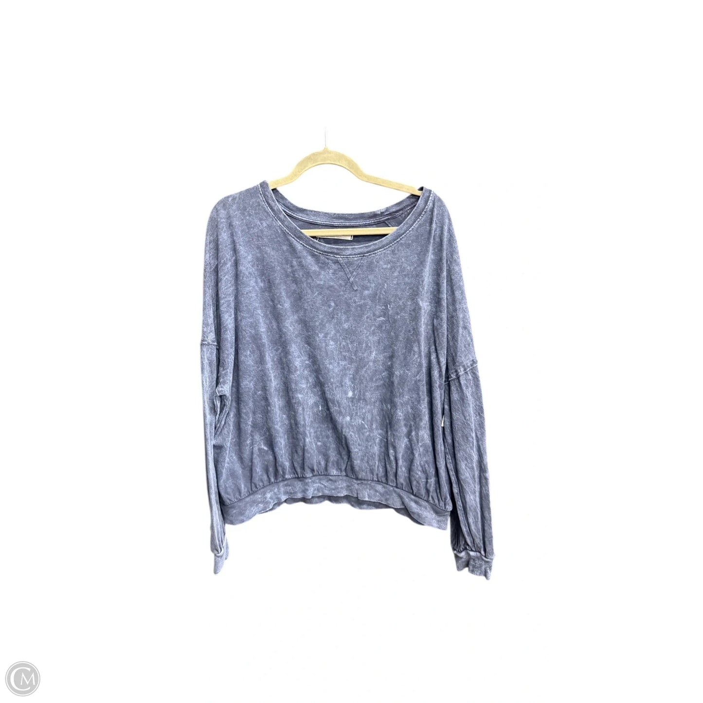 Top Long Sleeve By We The Free In Blue, Size: S
