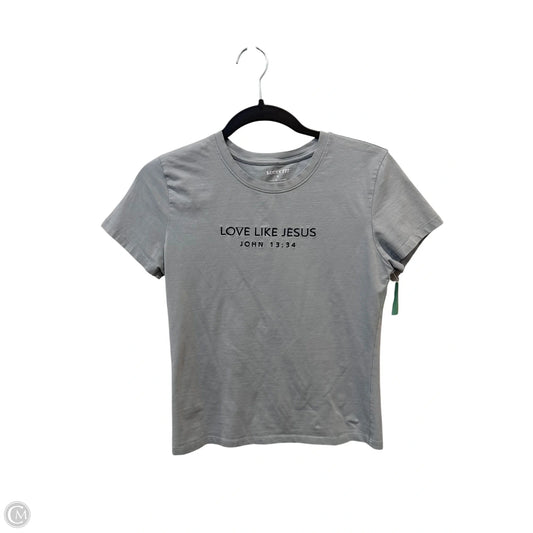 Top Short Sleeve By Clothes Mentor In Green, Size: M