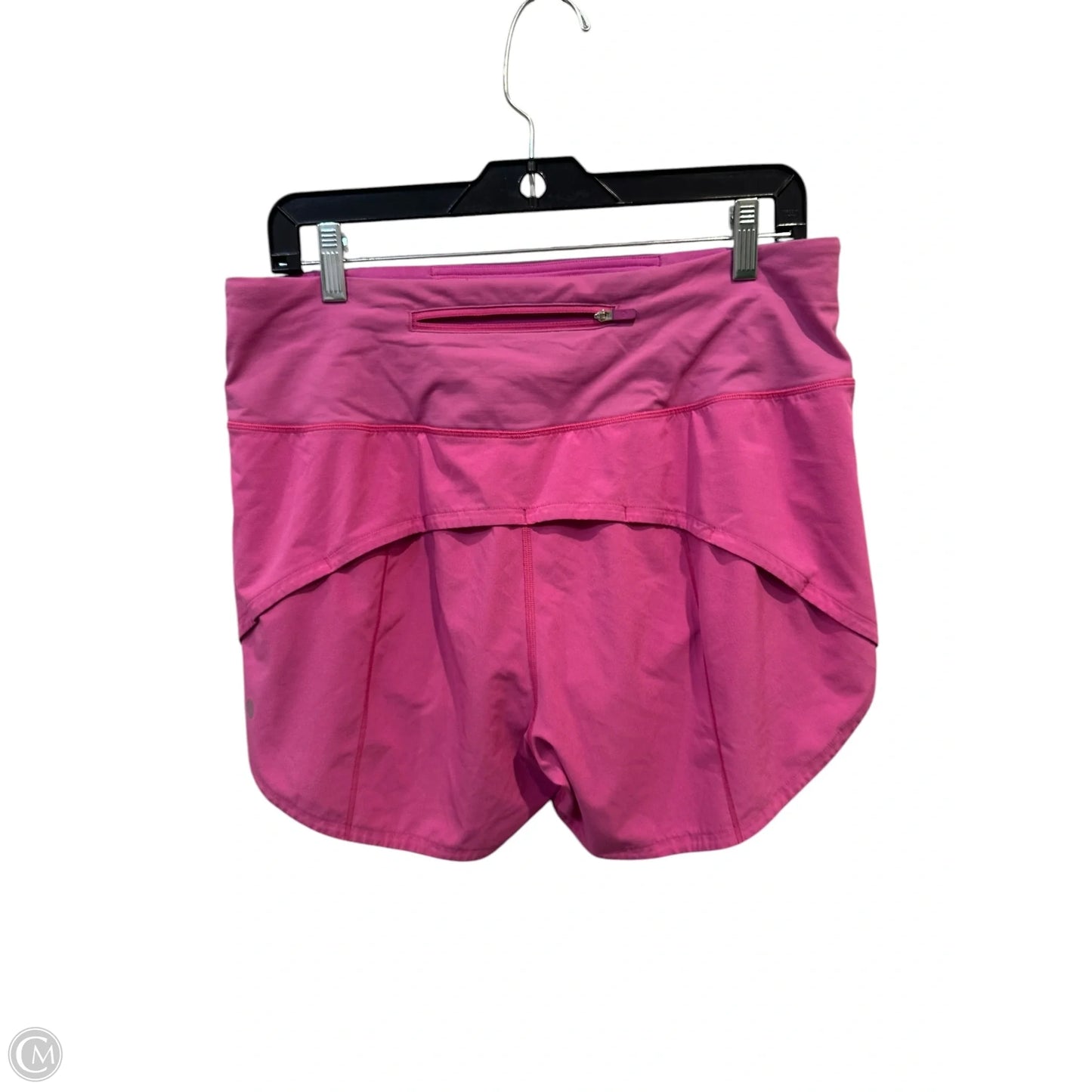 Athletic Shorts By Lululemon In Pink, Size: M