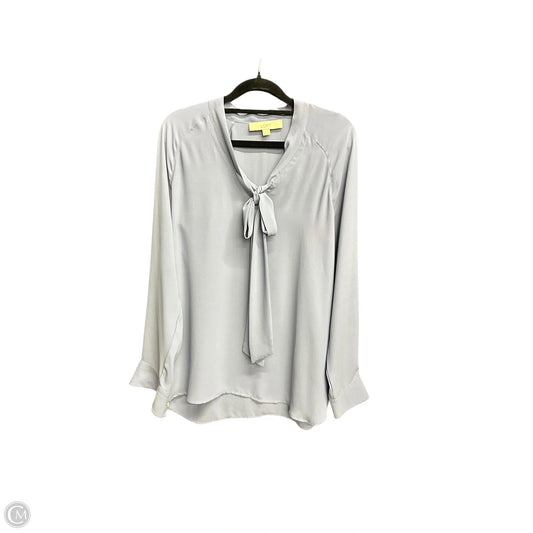 Top Long Sleeve By Loft In Blue, Size: S