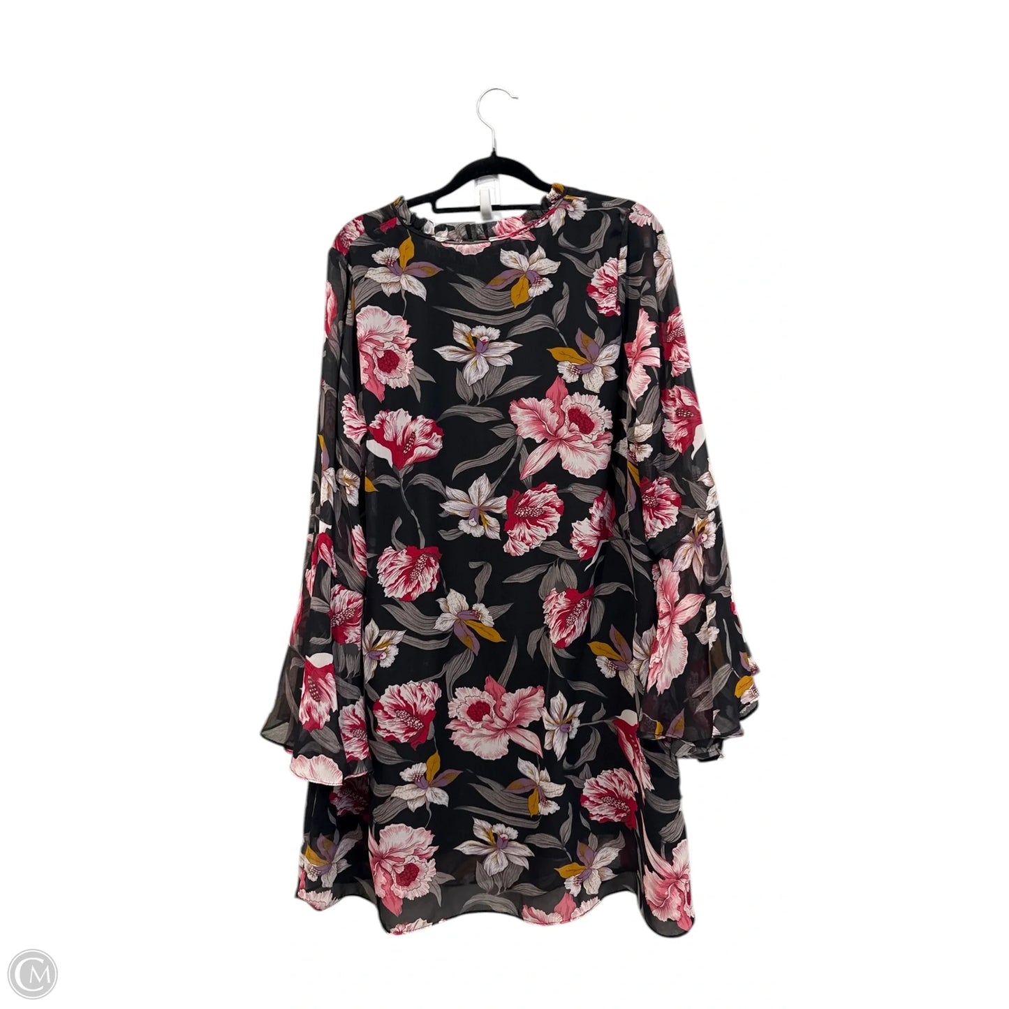 Tunic 3/4 Sleeve By Umgee In Floral Print, Size: M