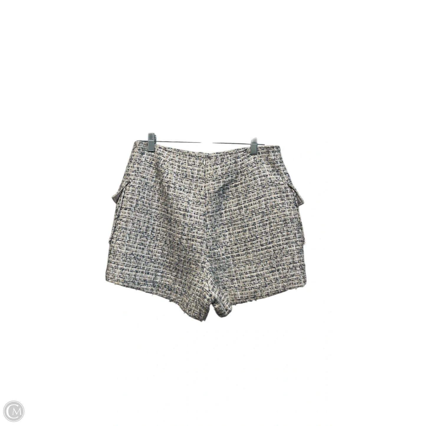 Skort By Endless Rose In Blue & Cream, Size: 12