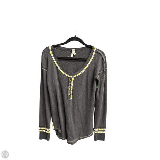Top Long Sleeve By We The Free In Black, Size: M