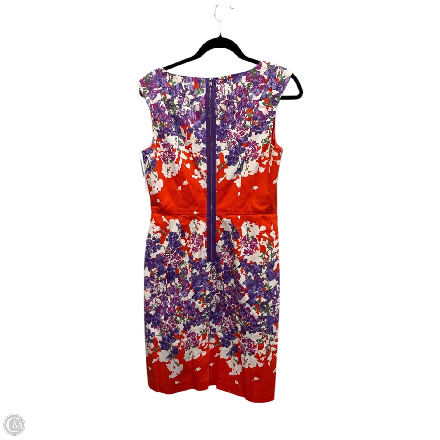 Dress Work By Saks Fifth Avenue In Floral Print, Size: M