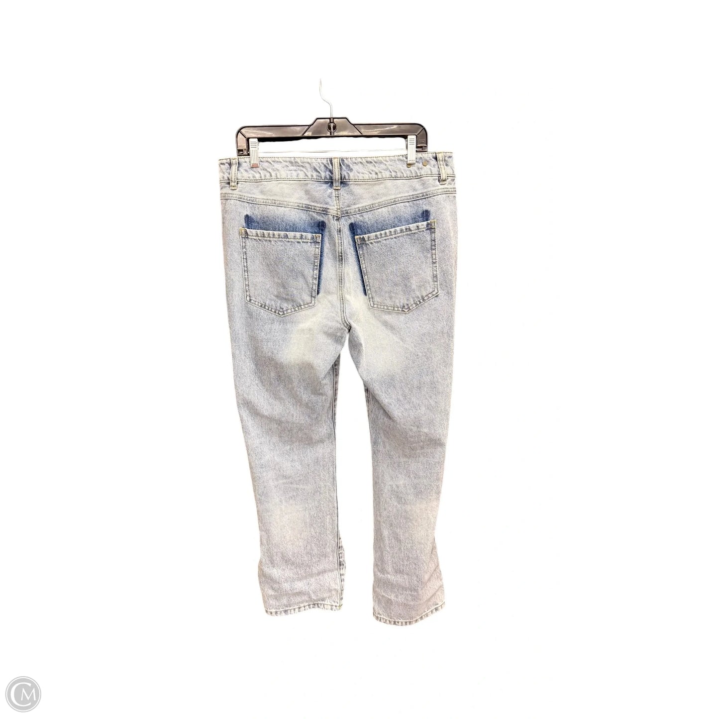 Jeans Cropped By Cabi In Blue Denim, Size: 10