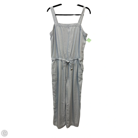 Jumpsuit By Loft In Blue Denim, Size: M