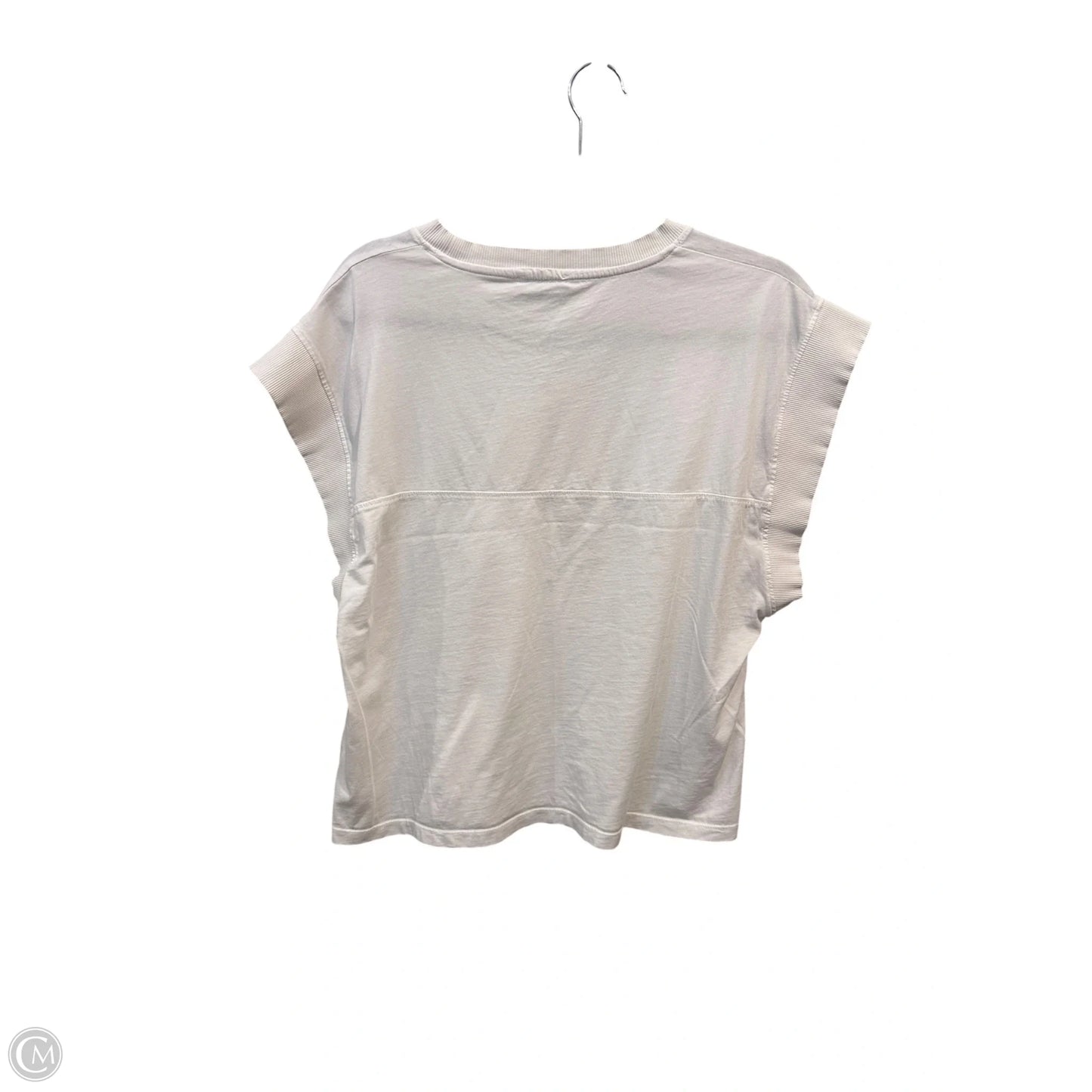 Top Sleeveless By Zara In White, Size: L