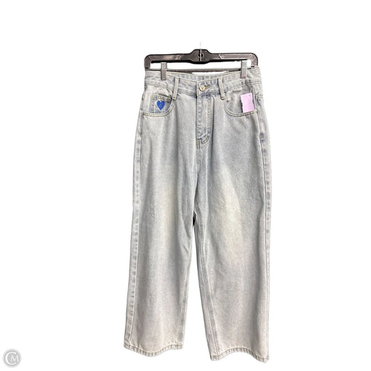 Jeans Wide Leg By Clothes Mentor In Blue Denim, Size: 6