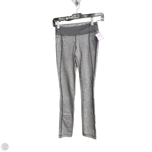 Athletic Leggings By Lululemon In Grey, Size: Xs