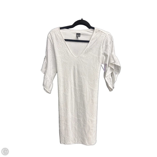 Dress Casual Midi By Versona In White, Size: S