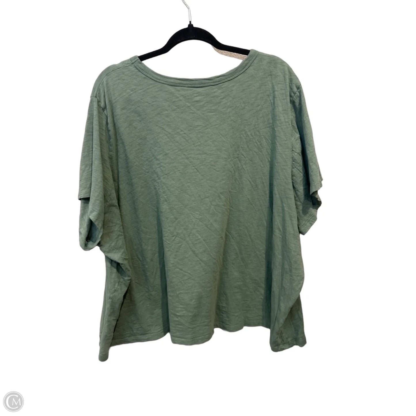 Top Short Sleeve By Old Navy In Green, Size: 4x