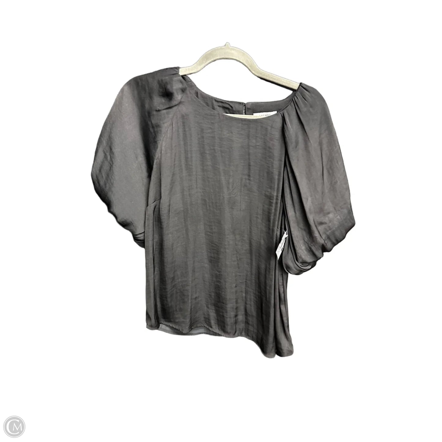 Top Short Sleeve By Nine West In Black, Size: M