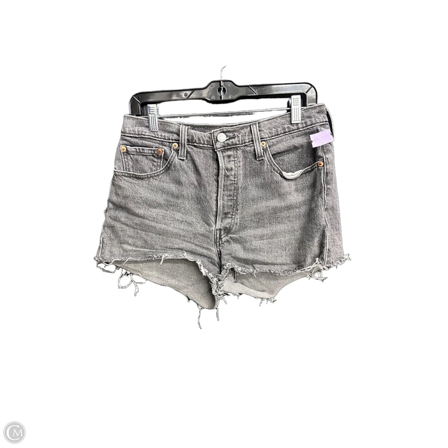 Shorts By Levis In Black Denim, Size: 6