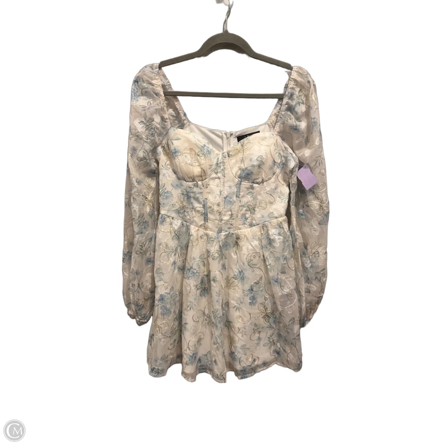 Dress Party Short By Lulus In Floral Print, Size: S