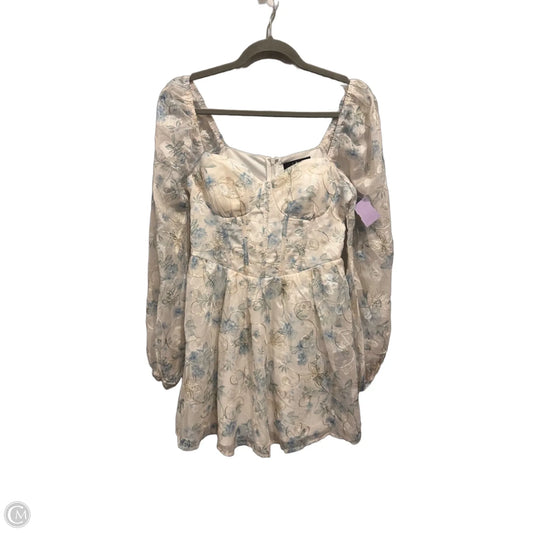 Dress Party Short By Lulus In Floral Print, Size: S