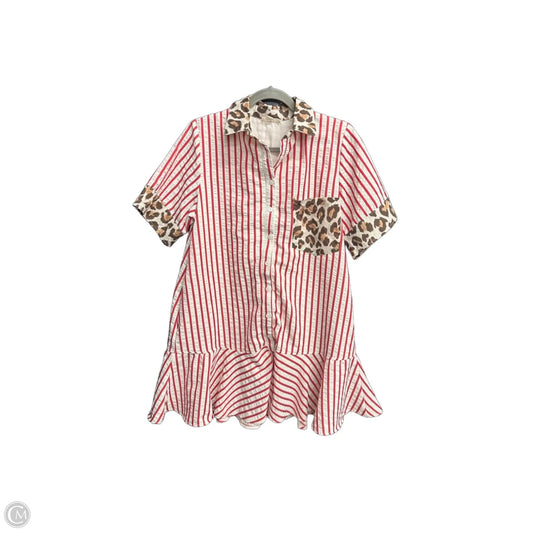 Dress Casual Short By Entro In Striped Pattern, Size: S