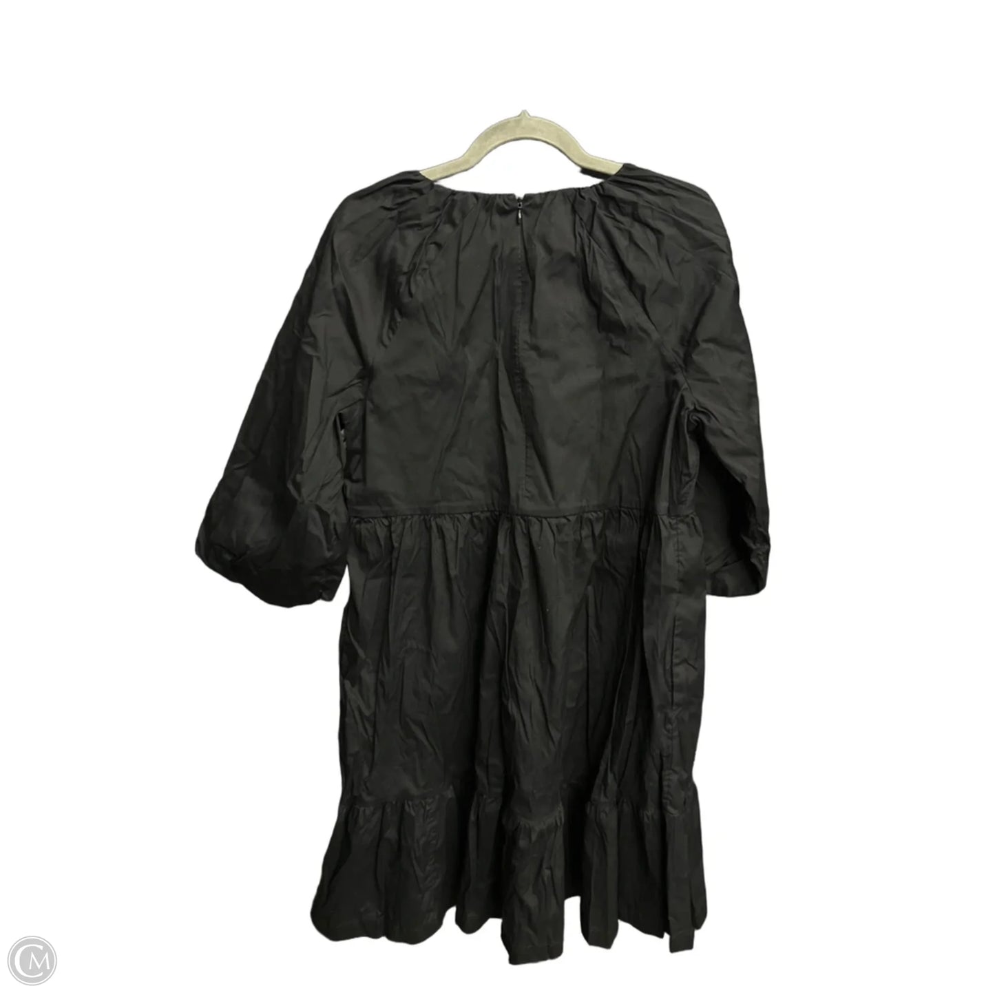Dress Casual Midi By Chicos In Black, Size: M