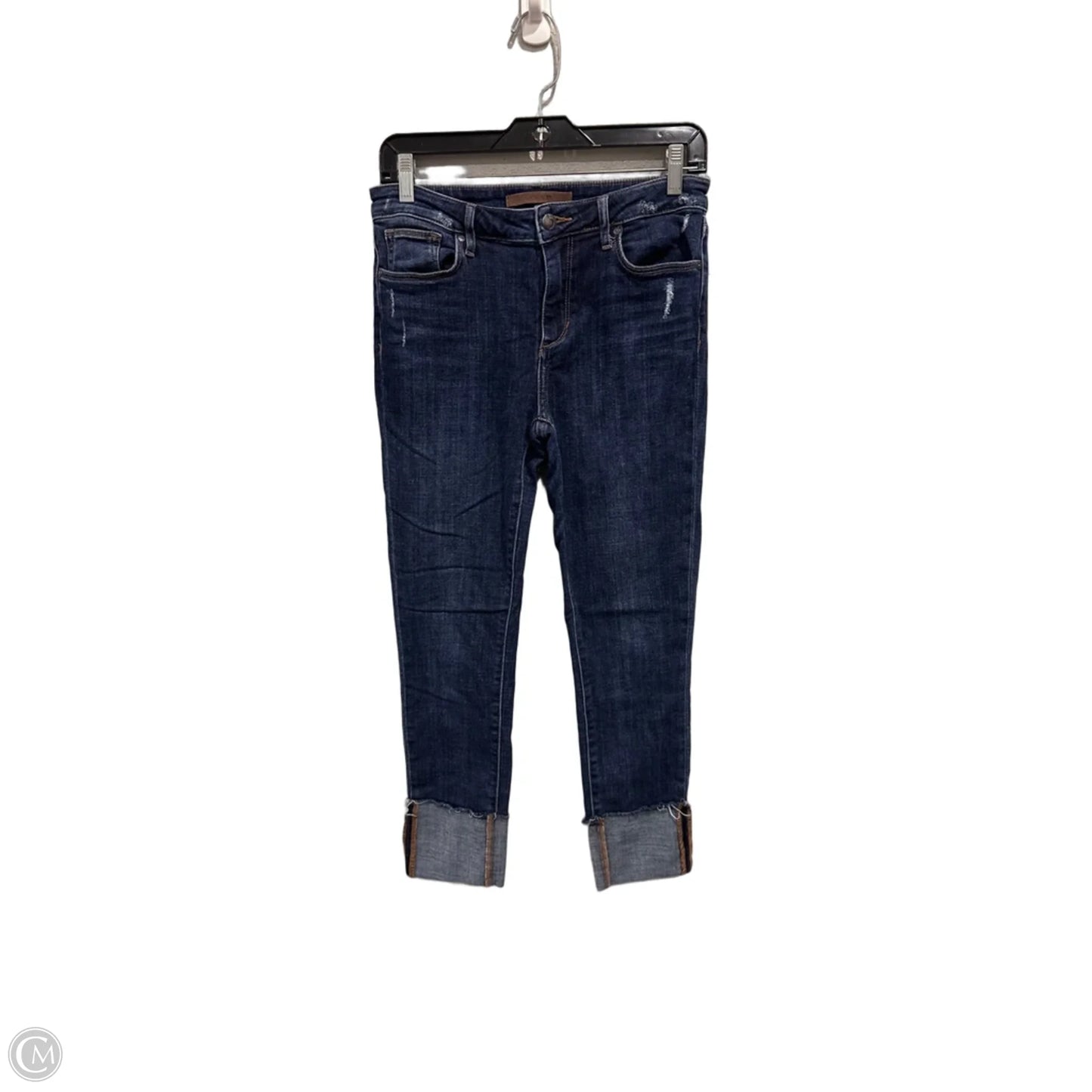 Jeans Cropped By Joes Jeans In Blue Denim, Size: 8