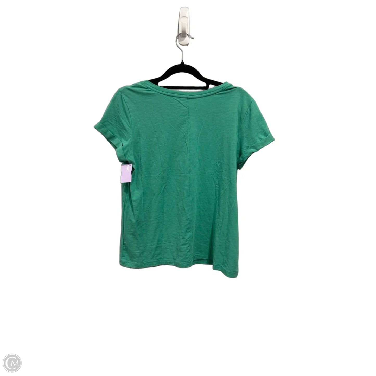 Top Short Sleeve By Max Studio In Green, Size: S