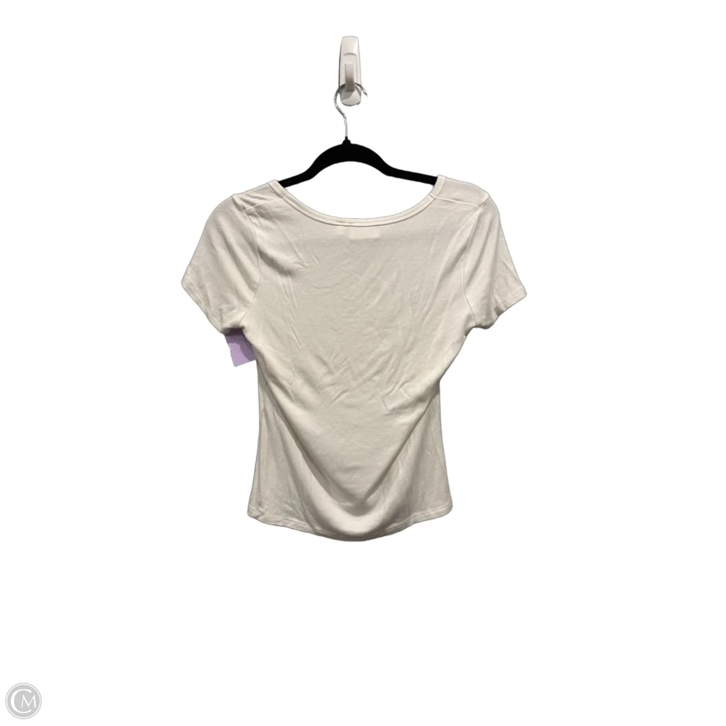 Top Short Sleeve By Cyrus In White, Size: S