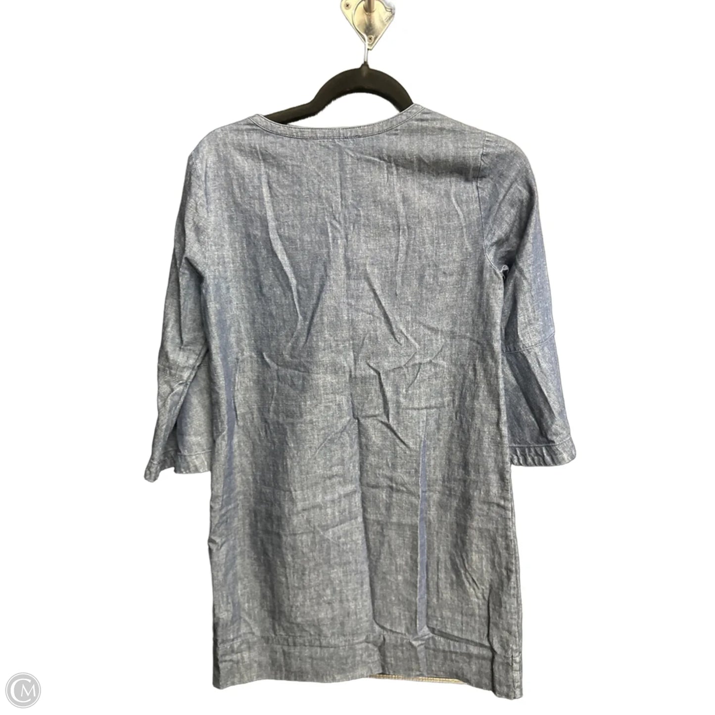 Dress Casual Short By Draper James In Blue Denim, Size: Xs