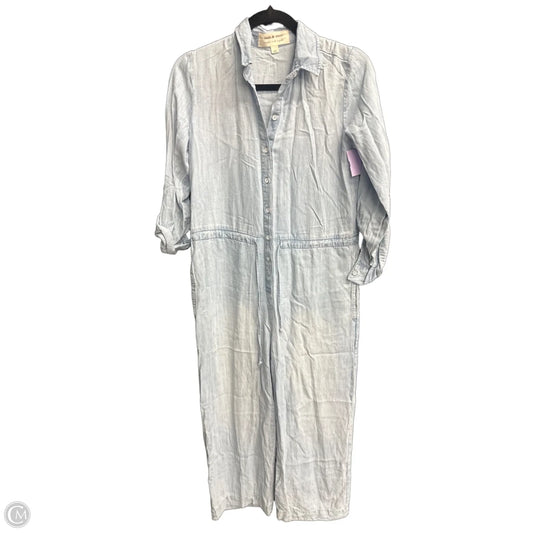 Jumpsuit By Cloth & Stone In Blue Denim, Size: Xs