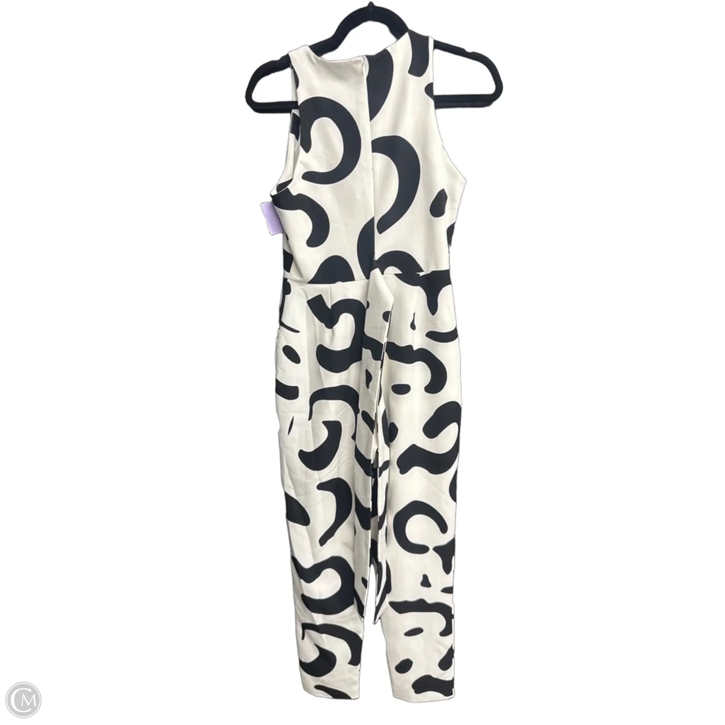 Jumpsuit By Clothes Mentor In Black & White, Size: S