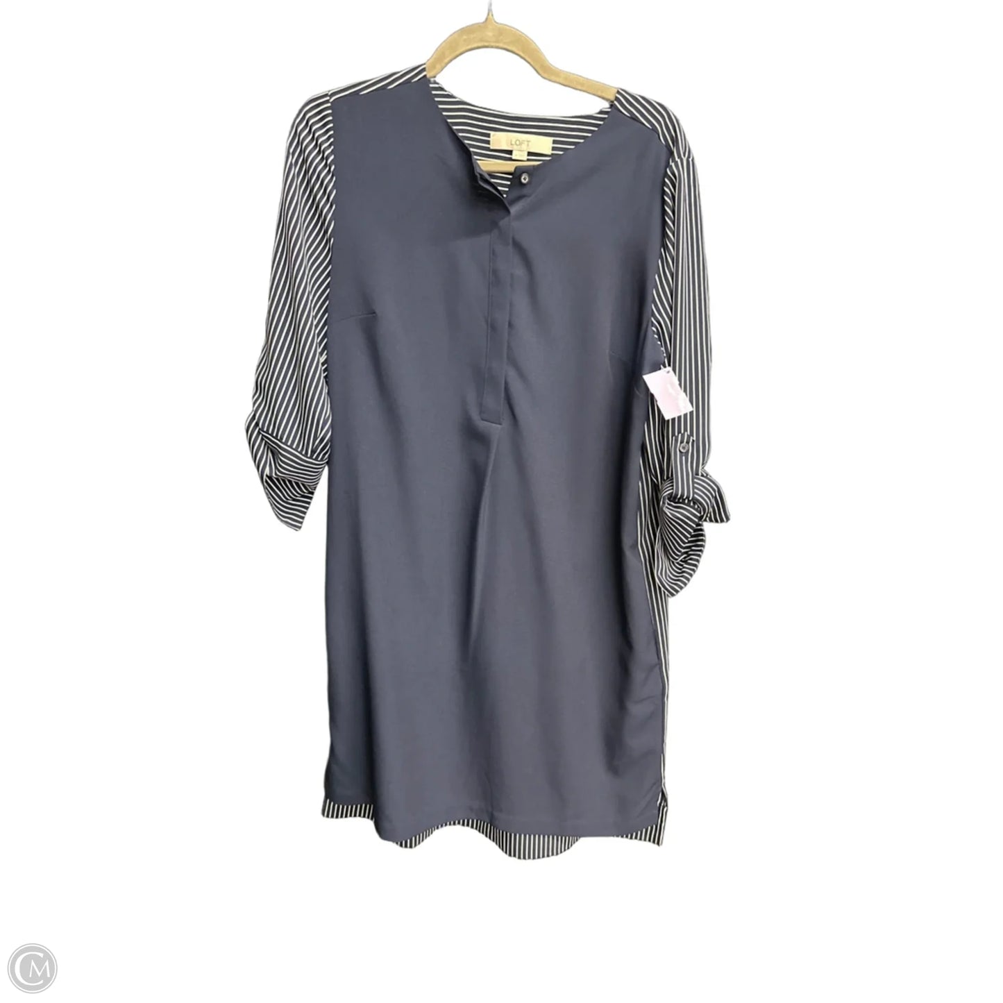 Dress Casual Short By Loft In Navy, Size: M