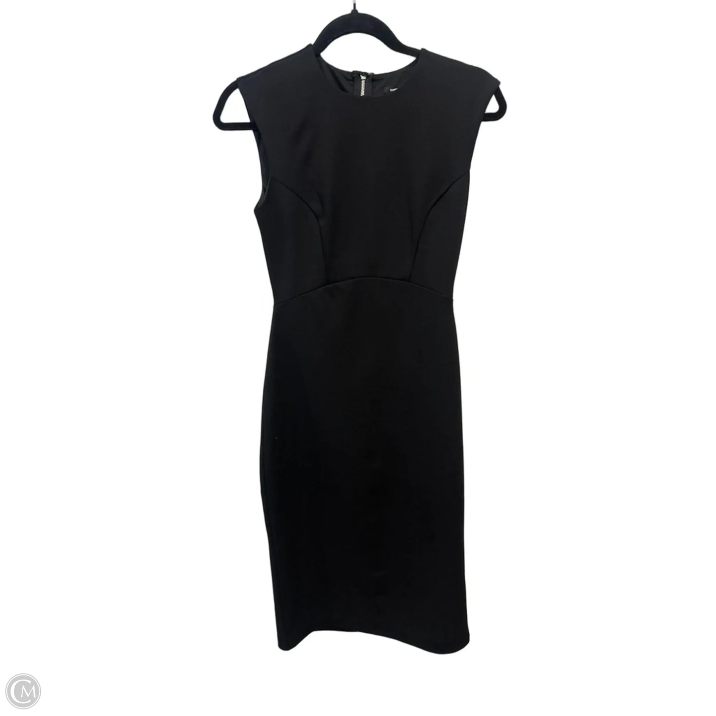 Dress Work By Express In Black, Size: Xs